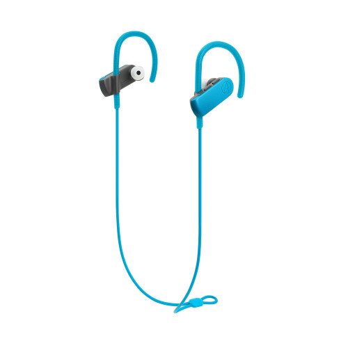 Audio-Technica ATH-SPORT50BT SonicSport Wireless In-Ear Headphones - Blue