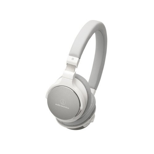 Audio-Technica ATH-SR5BT Wireless On-Ear High-Resolution Headphones - White