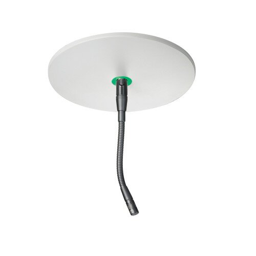 Audio-Technica ATND931aH Hypercardioid Condenser Gooseneck Microphone with Dante Network Output Power Module