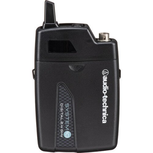 Audio-Technica ATW-T1001 Body-Pack Transmitter with cW-Style Locking 4-Pin Connector
