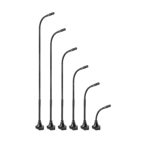 Audio-Technica ES925C/FM3 Cardioid Condenser Gooseneck Microphone with 3-Pin Flush-Mount Power Module