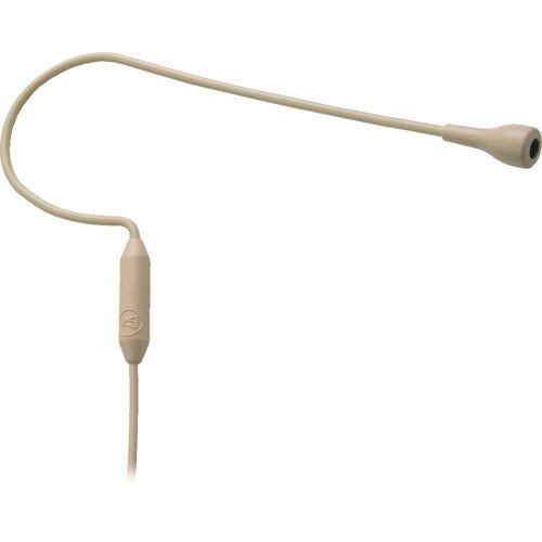 Audio-Technica PRO 92cW Omnidirectional Condenser Headworn Microphone - Beige