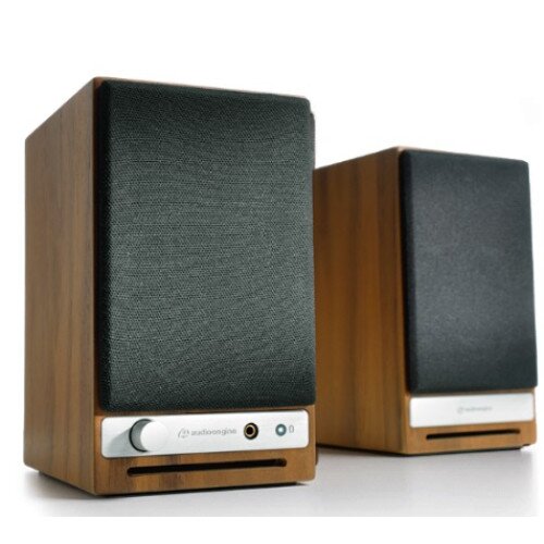 Audioengine HD4 Home Music System w/Bluetooth aptX-HD - Real Wood Walnut Veneer