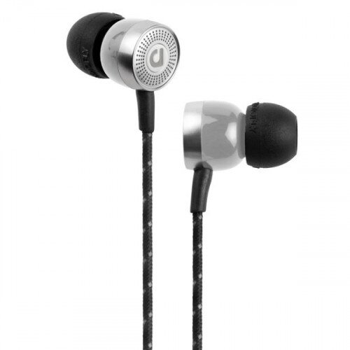 Audiofly AF45C MK2 In-Ear Wired Headphones - Silver