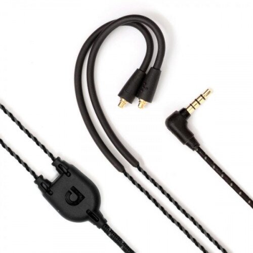 Audiofly IEM Replacement Cable - Super-Light twisted cable - Black