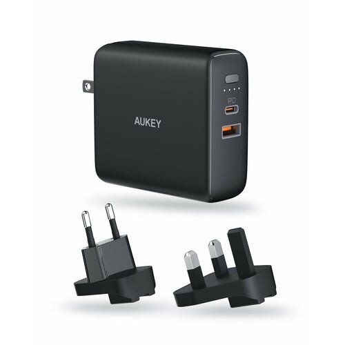 AUKEY 3in1 Combo 5000mAh Portable Charger Travel Plugs