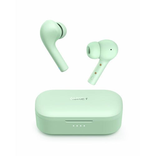 AUKEY Move Compact II Wireless Earbuds 3D Surround Sound - Green