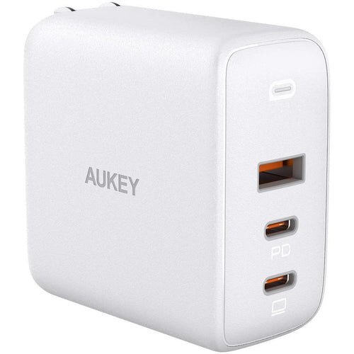AUKEY PA-B6S Omnia Mix3 90W 3-Port PD Charger - White