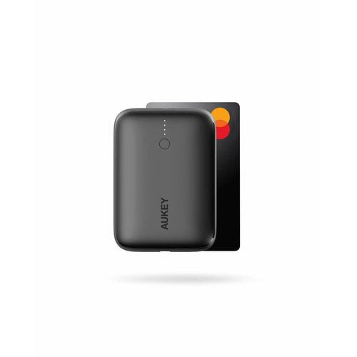 AUKEY PB-N83 Mini USB C Portable Charger 10000mAh - Black