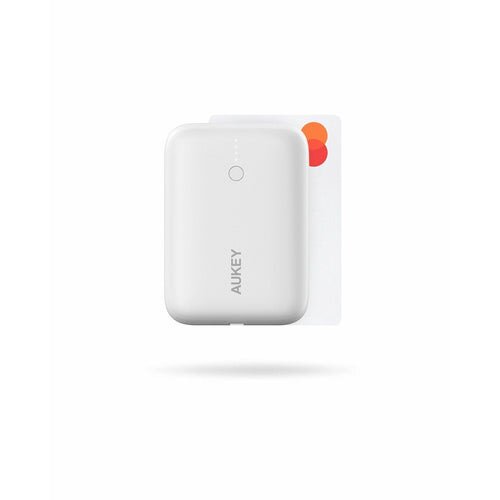 AUKEY PB-N83 Mini USB C Portable Charger 10000mAh - White