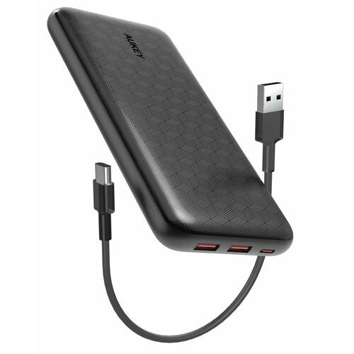 AUKEY PB-N93A USB C Power Bank 20000mAh, Ultra Slim with 18W PD