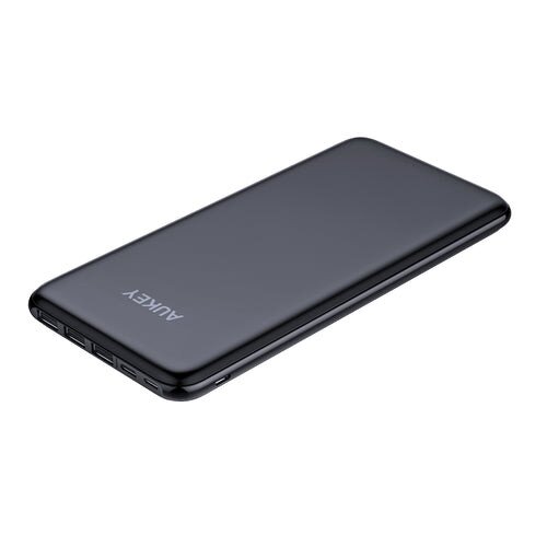 AUKEY PB-Y14 Slimline USB C Power Bank with 3 Input & 4 Output 20000mAh