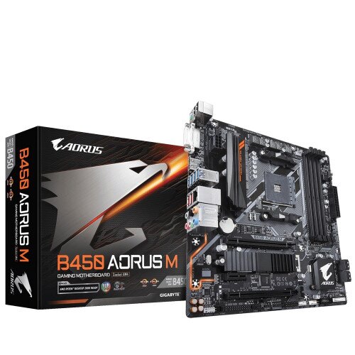 Gigabyte B450 AORUS M (rev. 1.x) Gaming Motherboard