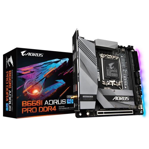 Gigabyte B660I AORUS PRO DDR4 (rev. 1.x) Gaming Motherboard