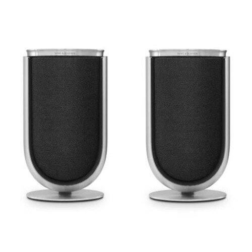 Bang & Olufsen BEOLAB 8 Powerful Compact Speaker - Natural Aluminium, Grey Melange