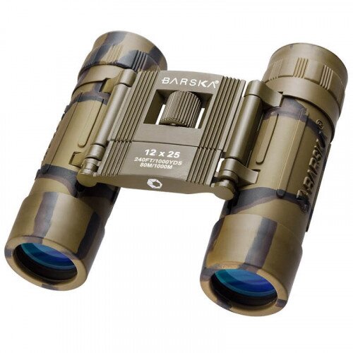 Barska 12x25mm Lucid View Compact Camo Binoculars