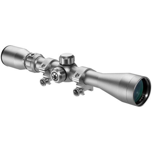Barska 3-9x40mm Colorado 30/30 Rifle Scope with Rings - Silver