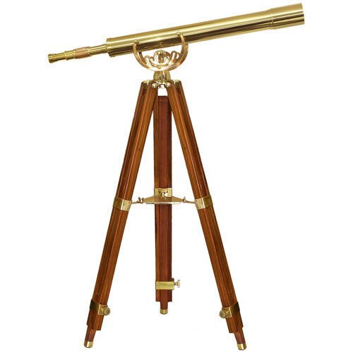 Barska 32x80mm Anchormaster Classic Brass Telescope Mahogany Tripod