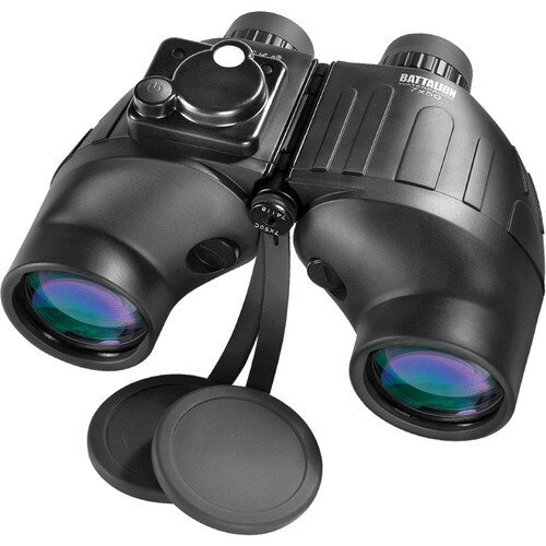 Barska 7x50mm WP Battalion Range Finding Reticle w/ Compass Binoculars