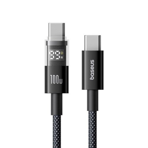 Baseus Display 2 Fast Charging Data Cable USB-C to USB-C 100W - 6.6FT