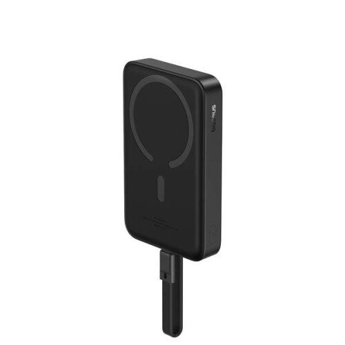 Baseus Magnetic Power Bank 30W 10000mAh With Built-in USB-C Cable - Black