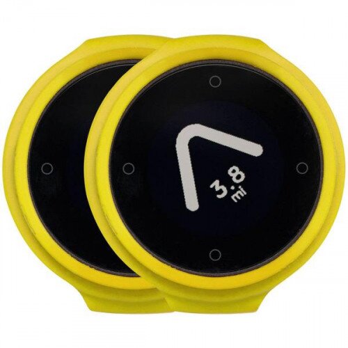 Beeline Velo Smart Waterproof and Wireless GPS for Bicycle - Yellow - Twin Pack