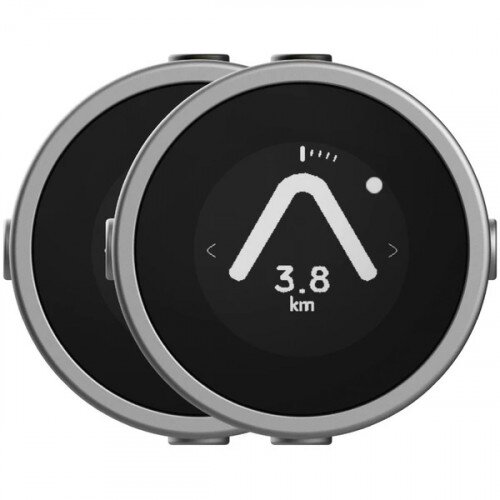 Beeline Moto Smart Navigation for Motorcycle - Metal Silver - Twin pack