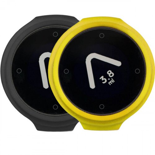 Beeline Velo Smart Waterproof and Wireless GPS for Bicycle Colour Pack - Grey/Yellow