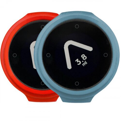 Beeline Velo Smart Waterproof and Wireless GPS for Bicycle Colour Pack - Red/Blue