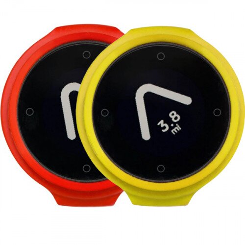Beeline Velo Smart Waterproof and Wireless GPS for Bicycle Colour Pack - Red/Yellow