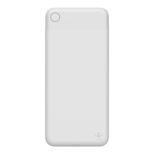 Belkin Boost Charge Power Bank with Lightning Connector - 10000mAh - White