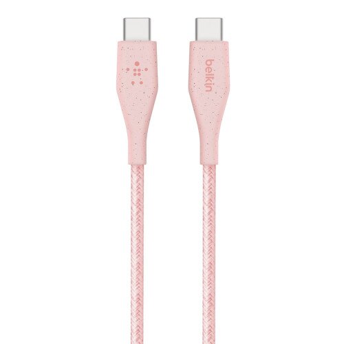 Belkin Boost Charge USB-C to USB-C Cable with Strap - Pink