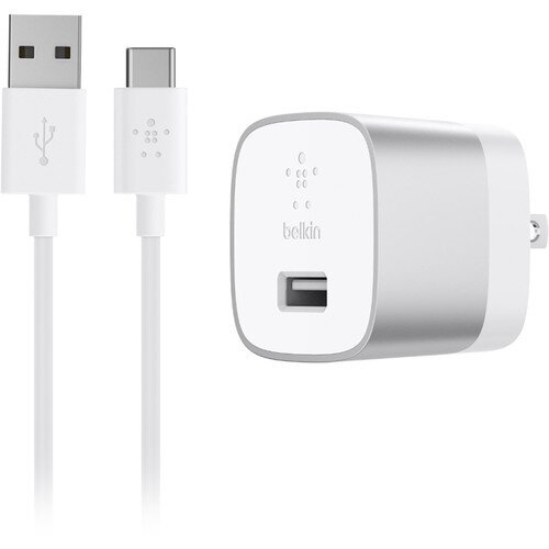 Belkin BOOST UP Quick Charge 3.0 Home Charger with USB-A to USB-C Cable