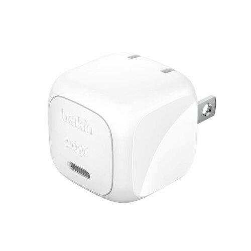Belkin BoostCharge Compact USB-C Charger 20W - White