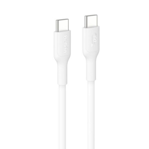 Belkin BoostCharge USB-C to USB-C Cable 60W - 3.3FT - White