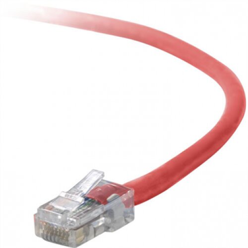 Belkin CAT5e Crossover Patch Cable - Red - 10.0 - Feet