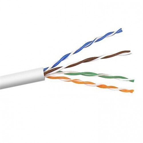 Belkin CAT5e Stranded Bulk Cable - White - 1000.0 - Feet