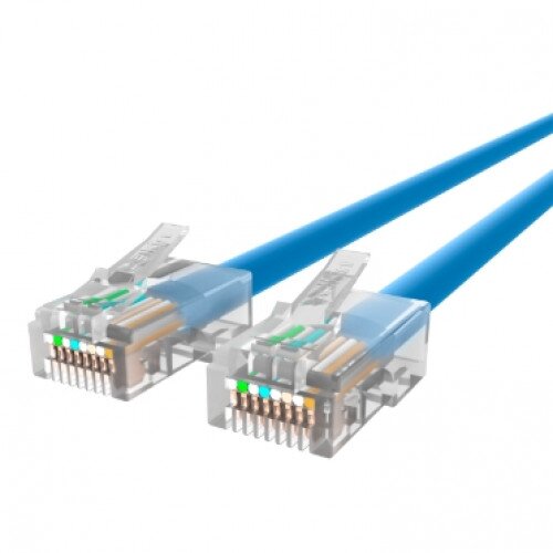 Belkin CAT6 Ethernet Patch Cable, RJ45, M/M - Blue - 4.0 - Feet