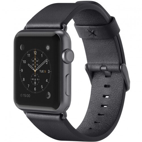 Belkin Classic Leather Band for Apple Watch 38mm - Black