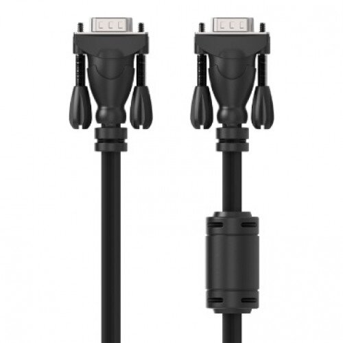 Belkin Coax High Resolution Monitor VGA Cable, HD15 M/M, 1080p - 25.0 - Feet
