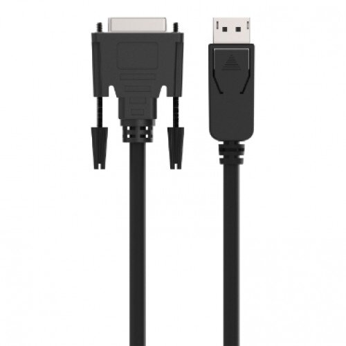 Belkin DisplayPort to DVI-D Cable, M/M, 1080p - 3.0 - Feet