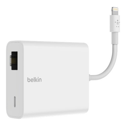 Belkin Ethernet + Power Adapter with Lightning Connector