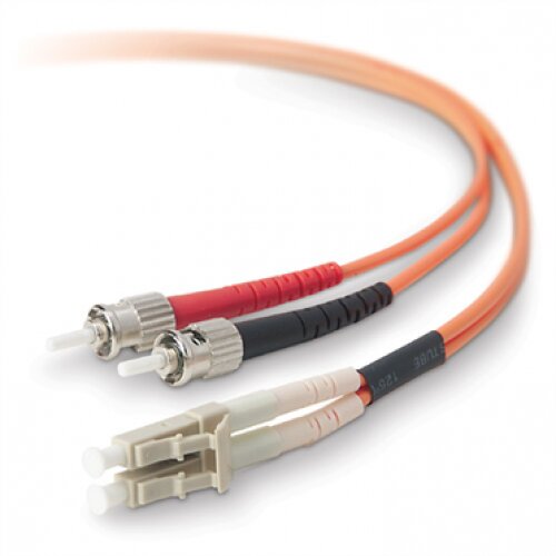 Belkin Fiber Optic Cable; Multimode LC/ST Duplex MMF, 62.5/125 - 5.0 - Meters