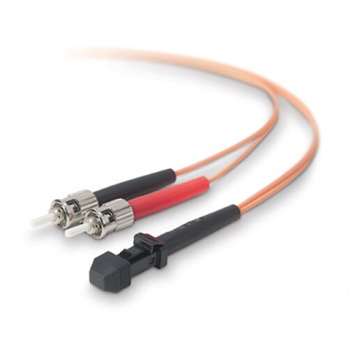 Belkin Fiber Optic Cable; Multimode MTRJ/ST Duplex MMF; 62.5/125