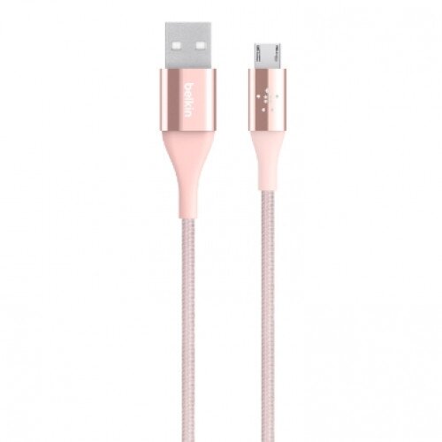 Belkin MIXIT DuraTek Micro-USB to USB Cable - Rose Glod
