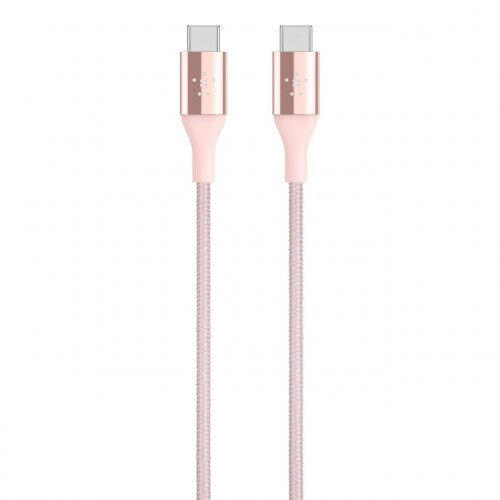Belkin MIXIT DuraTek USB-C Cable Built with DuPont Kevlar - Rose Gold