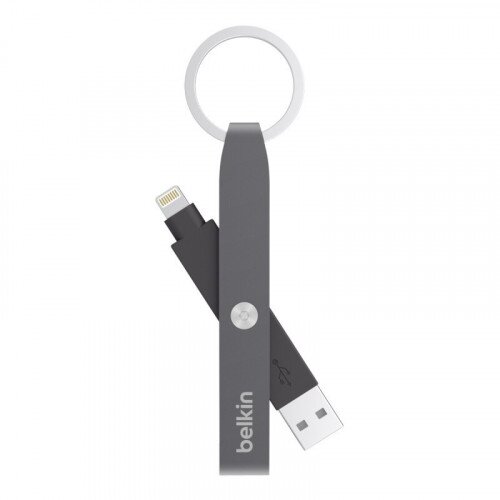 Belkin MIXIT Lightning to USB Keychain - Gray