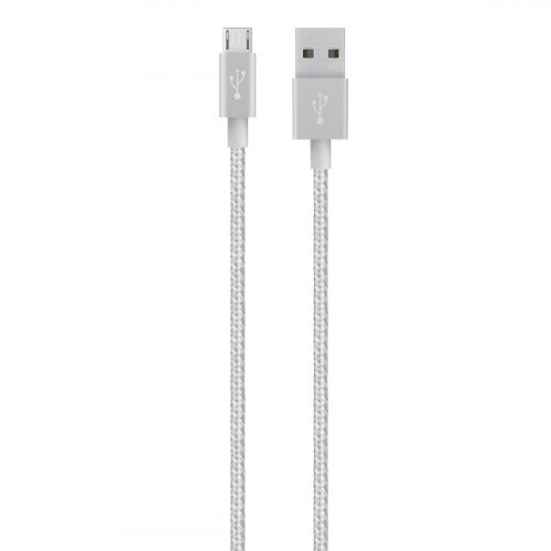 Belkin MIXIT Metallic Micro-USB to USB Cable - Silver