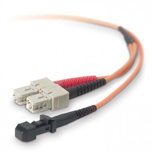 Belkin Multimode Duplex Fiber Patch Cable, SC-MTRJ - 1.0 - Meters