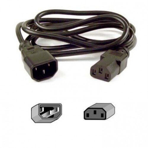 Belkin PRO Series Computer-Style AC Power Extension Cable - 4.0 - Feet